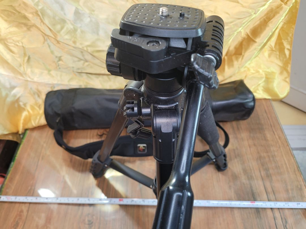 삼각대 케파7500B 3단 트라이포드 145cm 사진 영상 촬영 받침대 이미지