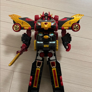 파워레인저 엔진포스 엔진대장군 기본셋 + 무기(도색품) 판매해요 이미지