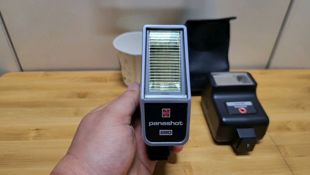 캐논, 내쇼날, 썬파크 수동 필름 카메라 플래시, 조명 이미지