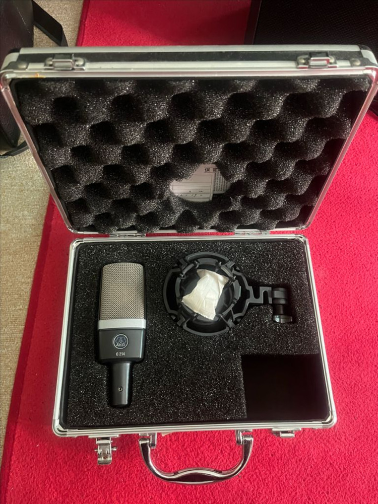 akg214 콘덴서 마이크 세트 이미지