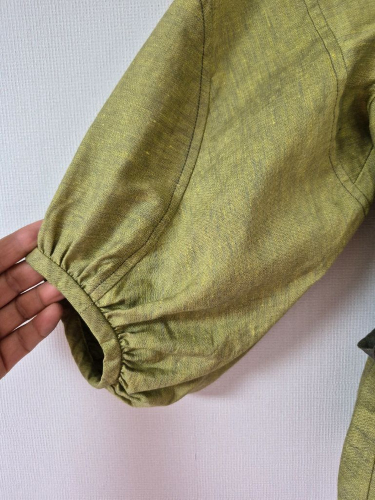 이미선부띠끄 린넨혼방 숏쟈켓(55사이즈) 이미지