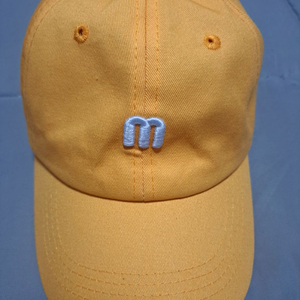 면 볼캡 옐로우 FREE 이미지