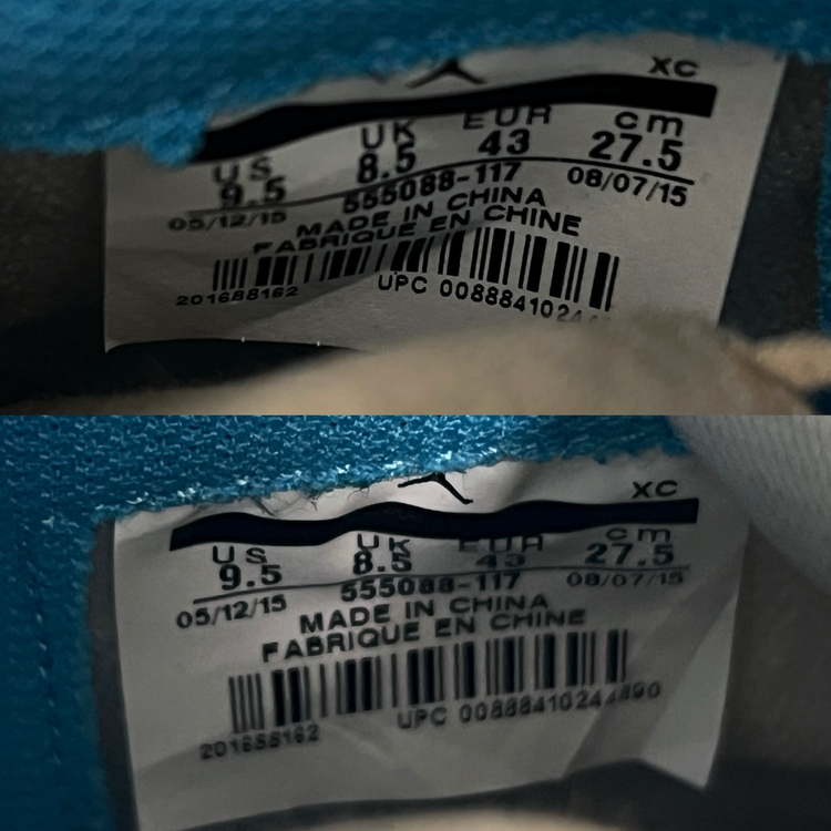 나이키 조던1 레트로 하이 OG UNC 이미지