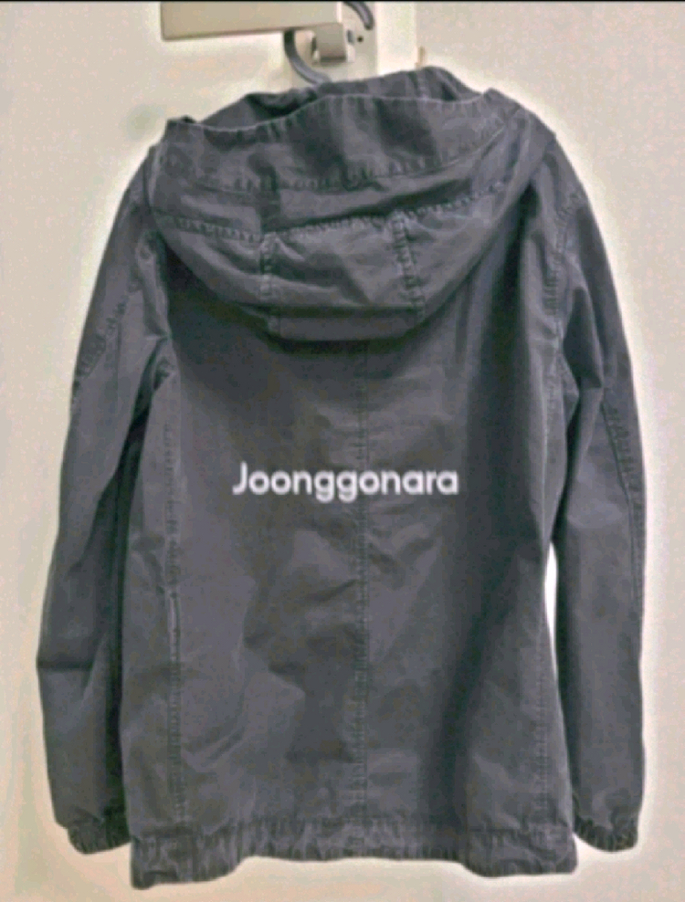 스톤아일랜드 키즈 후드 바람막이 자켓 이미지