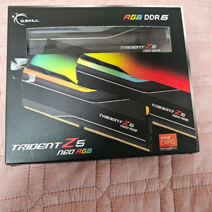 지스킬 DDR5 64GB RGB 메모리 이미지