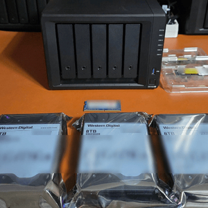 시놀로지 DS1522+[AS27년] WD 40테라 10G 이미지