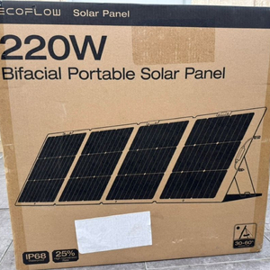 한국 에코플로우 정품 태양열 220w 새제품 이미지