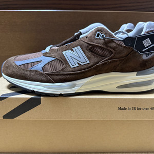 뉴발란스 991v2 브라운 285 새제품 판매합니다 이미지