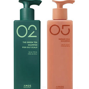 아모스 프로페셔널 샴푸 세트 이미지