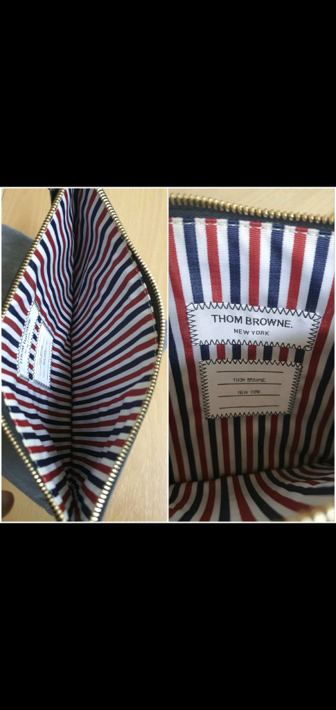 톰브라운 4바 클러치백 정품S급(감정O)구찌프라다루이비통디올고야드샤넬셀린느보테가생로랑발렌시아가버버리가방 이미지