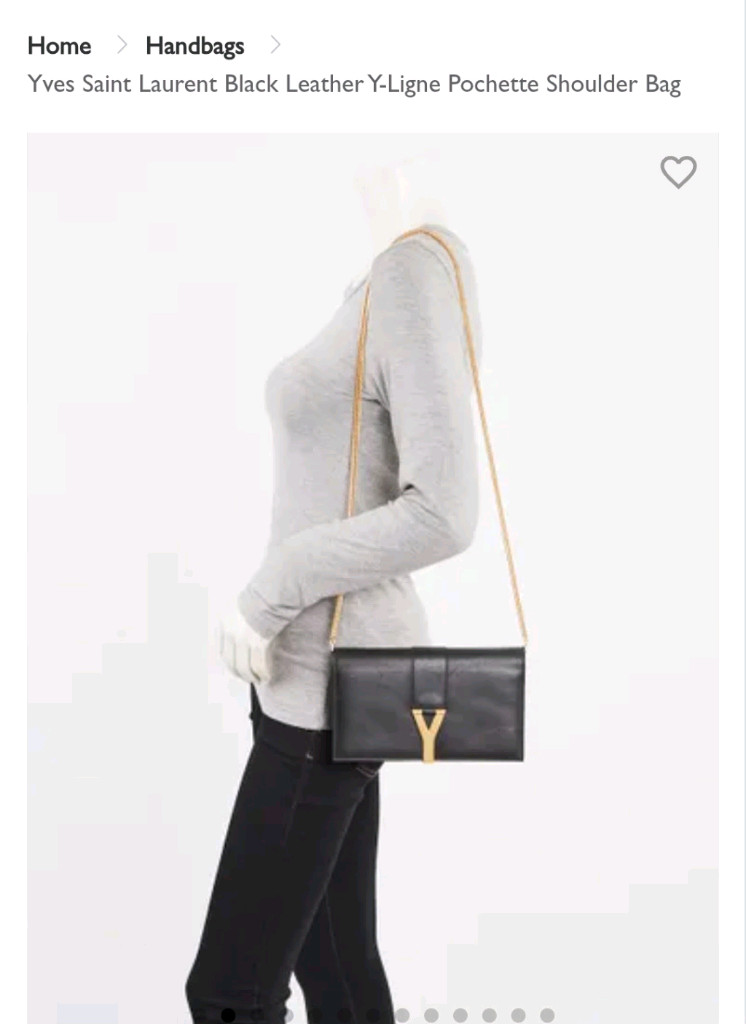 생로랑 Y클러치 체인백 이미지