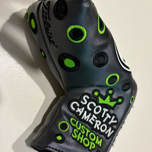 스카티카메론 잭팟 쟈니 라임 컬러 미드 말렛용 헤드커버 퍼터커버 이미지