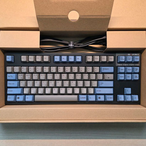 토프레 리얼포스R3S 45g 균등 + 레오폴드 키캡 (무접점 키보드) 이미지