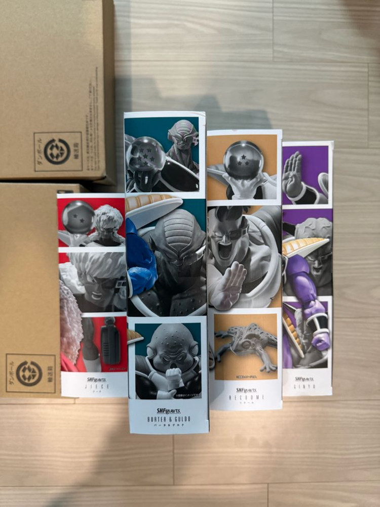 shf 드래곤볼 기뉴특전대 이미지