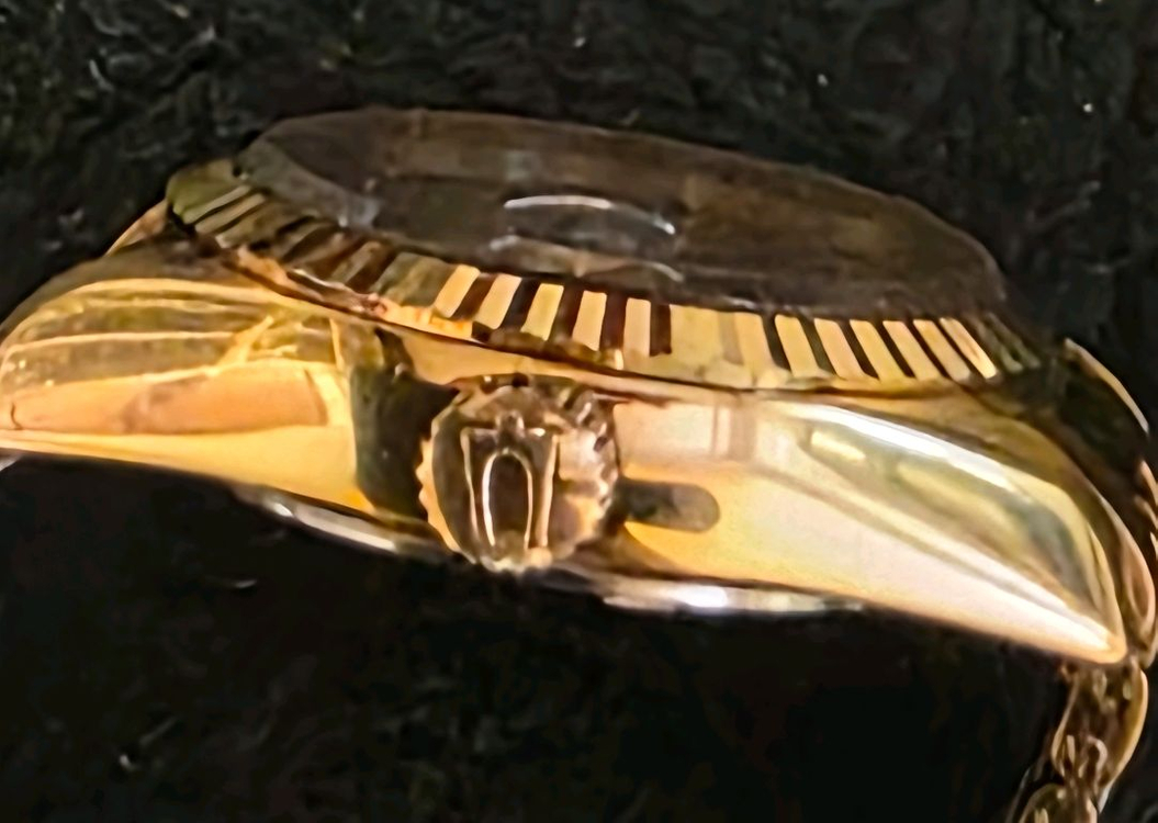 빈티지 부로바 슈퍼세빌카렌더금장 오토매틱 여성시계 이미지