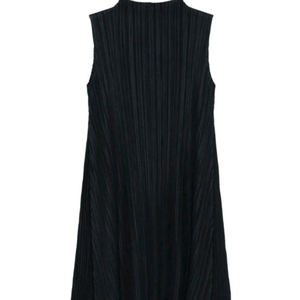 플리츠 플리즈 멜로우 튜닉 원피스 이미지