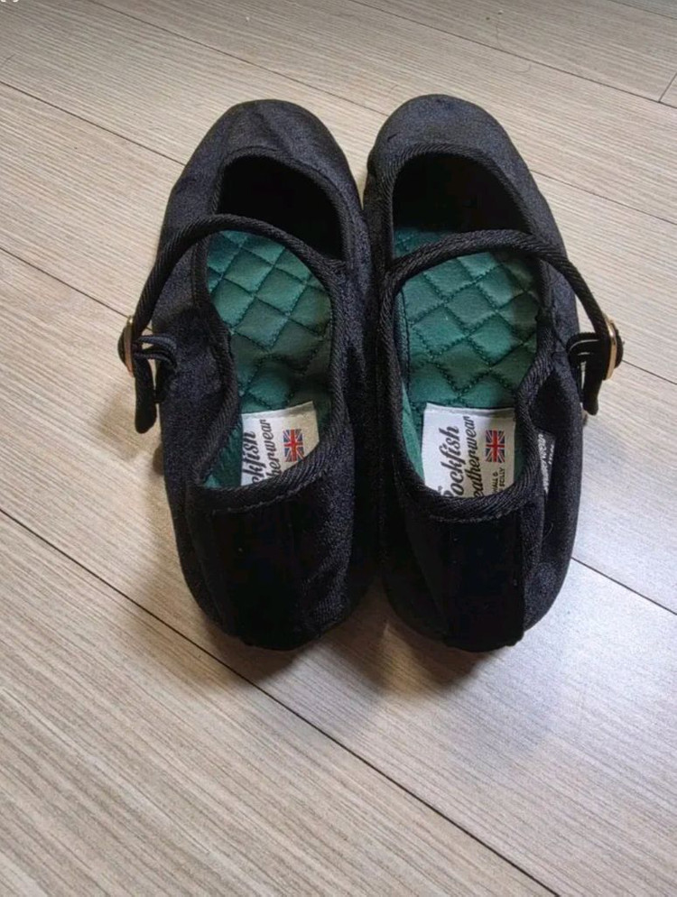 여성 240~245mm ) 락피쉬웨더웨어 벨라 퀼티드 메리제인 플랫슈즈 단화 로퍼 이미지