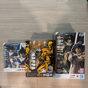 shf 드래곤볼 지구침공 사이어인 베지터 내퍼 라데츠 판매 이미지