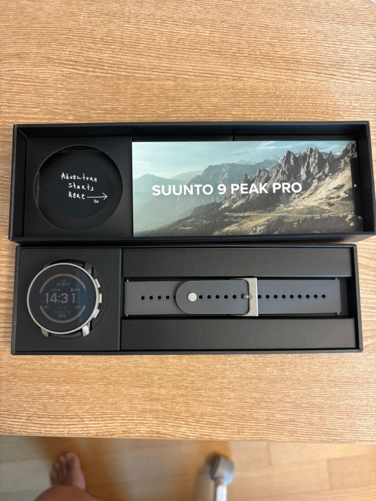 순토 9 피크 프로 티타늄 스마트 워치 이미지