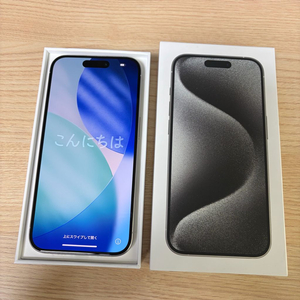 아이폰15 Pro 128GB 화이트 티타늄 [세종, 대전] 이미지