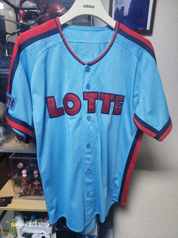 롯데 자이언츠 김원중 선수 챔피언 어웨이 유니폼 2xl(110) 이미지