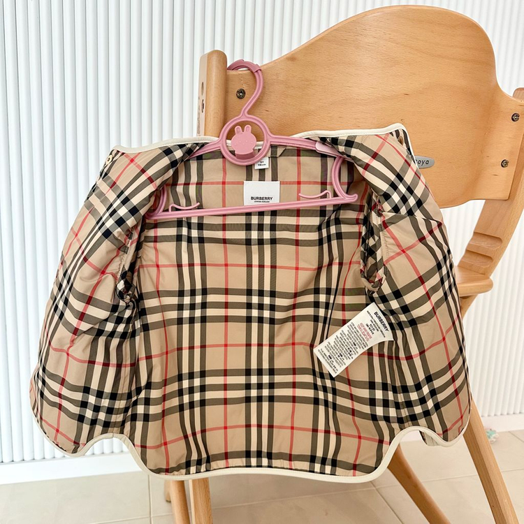 정품 버버리키즈 자켓 이미지