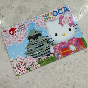 키티 이코카 카드 교통카드 이미지