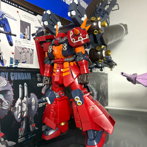 반다이 Mg 사이코 자쿠 프라모델 가조립 이미지