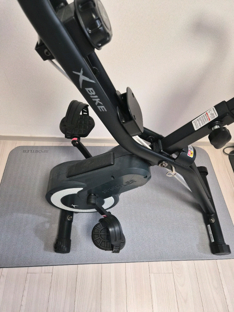 숀리 엑스바이크 접이식 실내 자전거 이미지