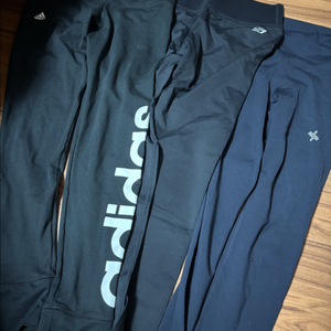 새상품급 레깅스S 3매 일괄 (아디다스, 젝시믹스, 스케쳐스) 이미지