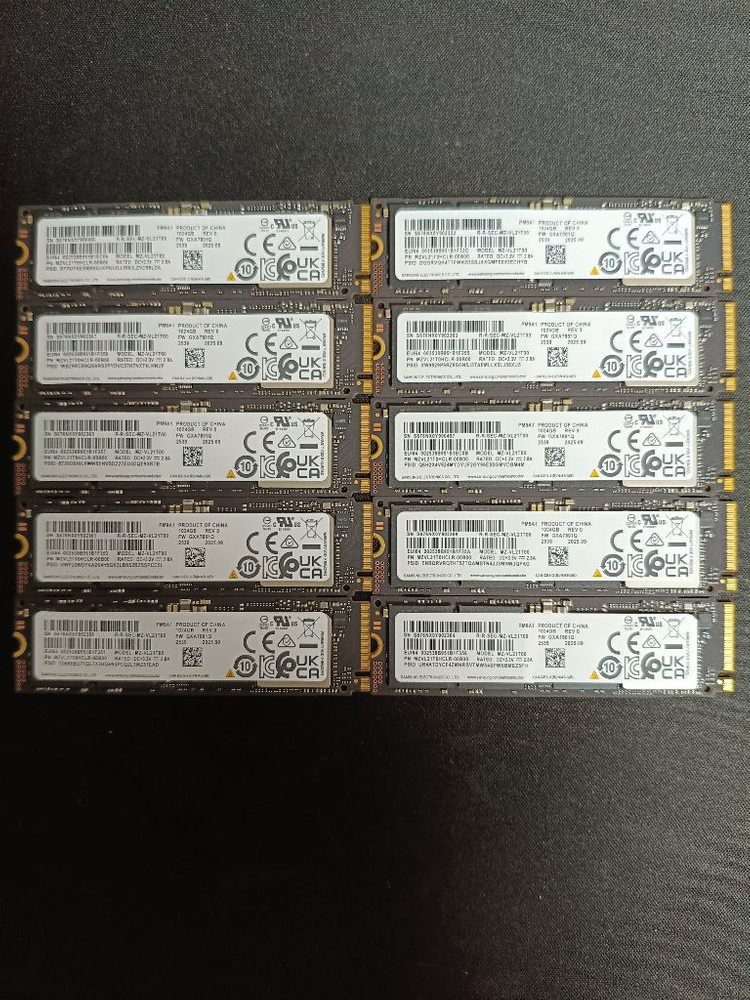 (새상품_최저가)삼성 M.2 NVMe SSD 1TB(980pro oem)팝니다 이미지