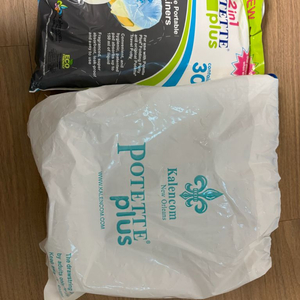 포이테테 플러스 휴대용 아기 변기 + 휴대용비닐 32매 (미개봉) 이미지