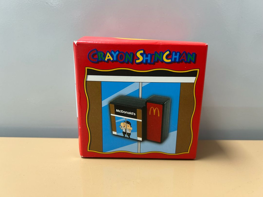 짱구 크레용 신짱 맥도날드 해피밀 4종 미개봉 미사용 새상품 이미지