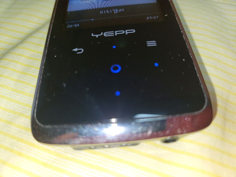 삼성 Yepp YP-Q2 MP3 플레이어입니다 이미지