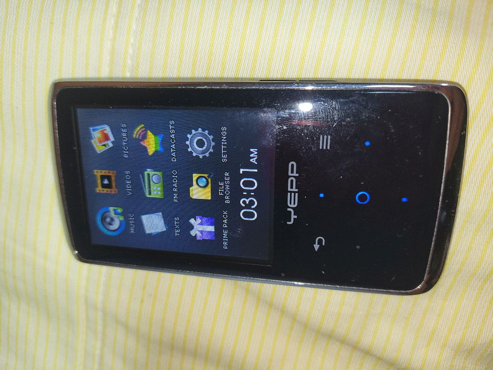 삼성 Yepp YP-Q2 MP3 플레이어입니다 이미지