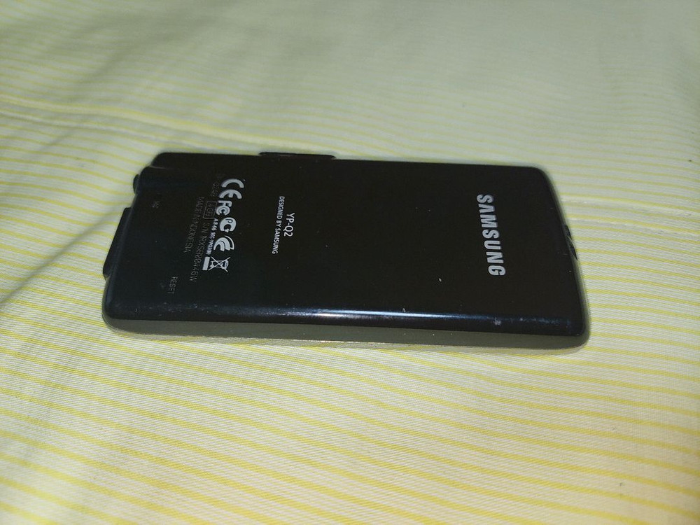 삼성 Yepp YP-Q2 MP3 플레이어입니다 이미지