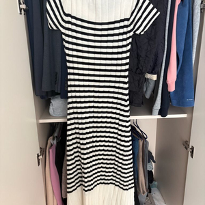 시에 스트라이프 원피스 이미지