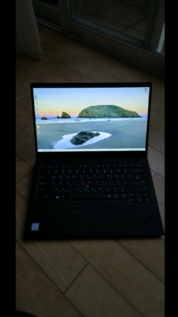 레노버 Lenovo thinkpad 씽크패드 x1 카본 7세대 하자 이미지