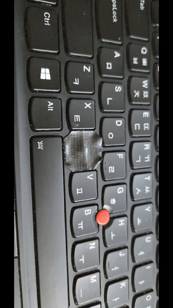 레노버 Lenovo thinkpad 씽크패드 x1 카본 7세대 하자 이미지