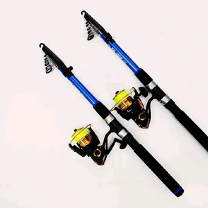 원투낚시대360 2대+4000번릴 2대+릴줄 이미지