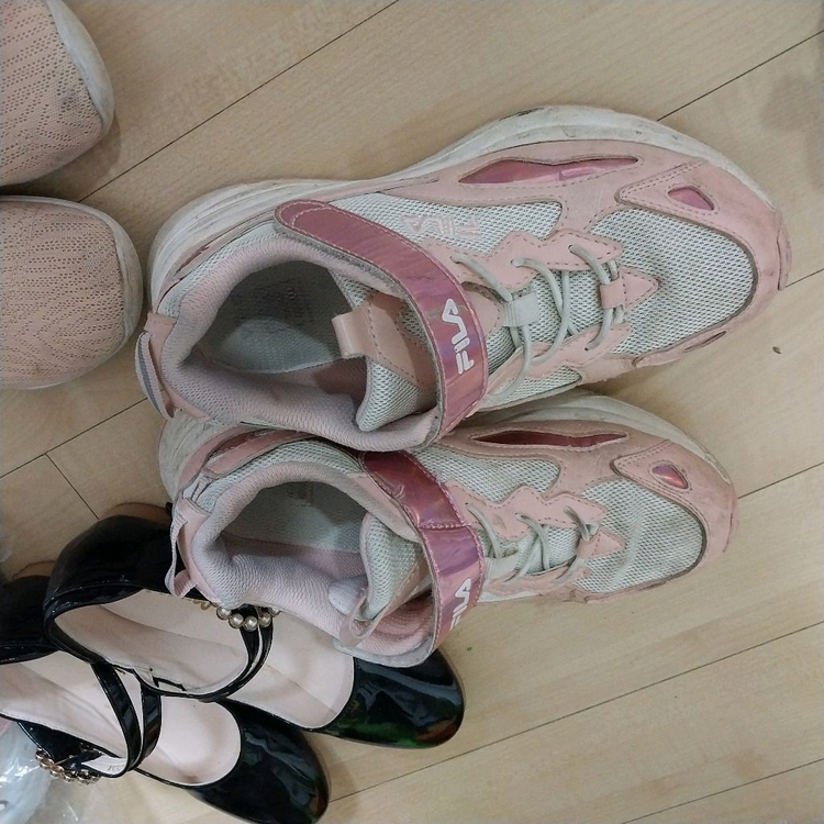 여아 LED 운동화 새 구두 210호 일괄 택포 이미지