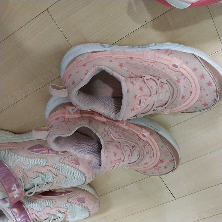 여아 LED 운동화 새 구두 210호 일괄 택포 이미지