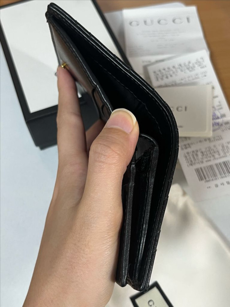 구찌 GG 마몬트 마틀라쎄 반지갑 풀박스 파워정품 이미지