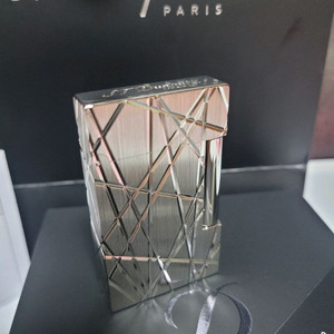 [새상품,한정판,풀세트] 듀퐁라이터 라인2 신형 ca16264 하이엔드 파이어라인 팔라듐 백금 쌍불 듀퐁 라이타 이미지