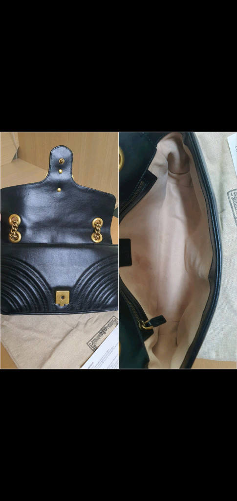 구찌 마몽 마틀라세 스몰 크로스백/숄더백 정품S급(감정O)프라다루이비통디올고야드샤넬셀린느보테가생로랑발렌시아가가방 이미지