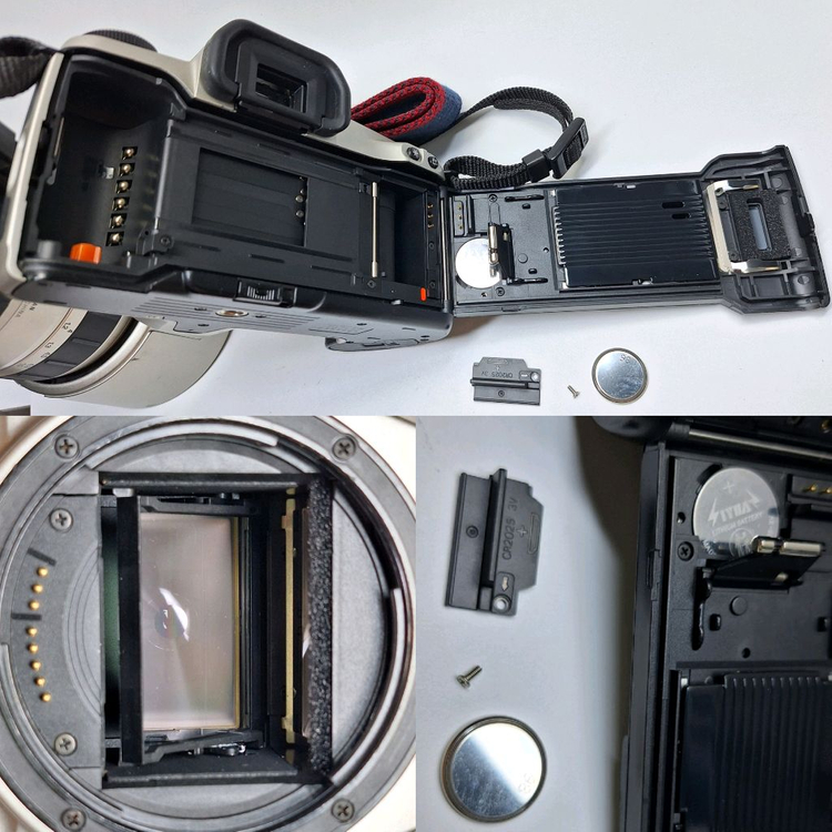 빈티지 필름카메라 풀세트/캐논 Eos kiss,탐론 70-300mm 망원렌즈,스트랩,가방/ 필카 사진 일본 감성 이미지