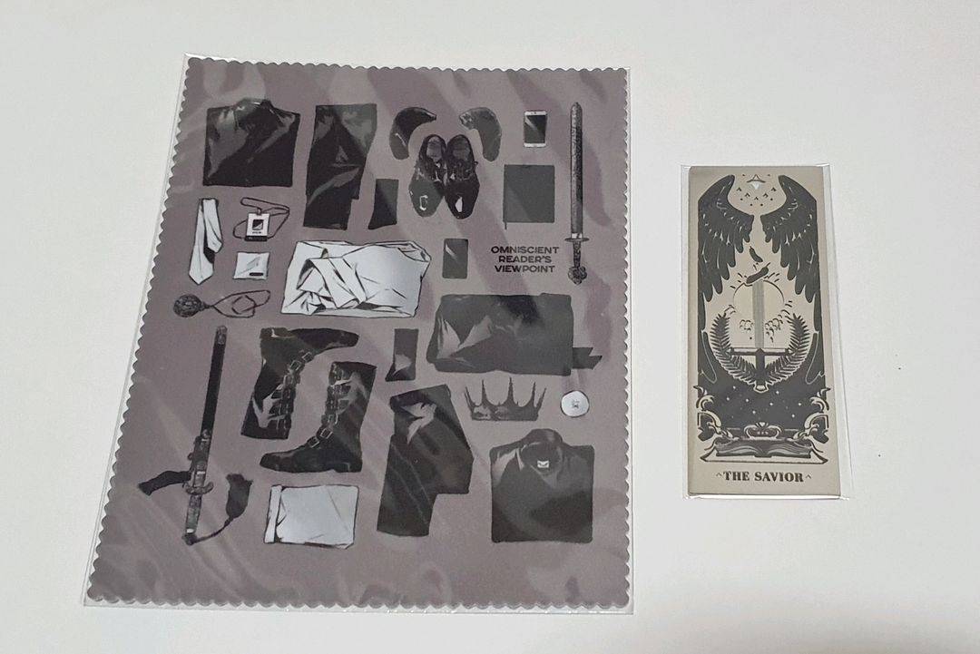 전독시 굿즈 신입사원 패키지 금속 책갈피 + 안경닦이 이미지