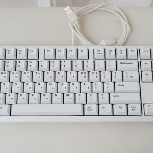 체리 기계식 키보드 흰색 저소음적축 cherry g80-3000s 이미지