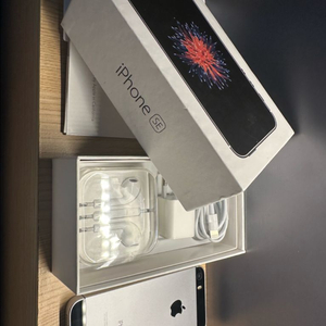 아이폰 se1 64기가 풀박스 배터리100% 스페이스 그레이 S급 이미지