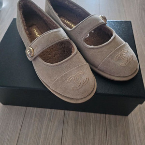 샤넬 샤넬 시어링 플랫 230사이즈 메리제인 플랫 새상품 이미지